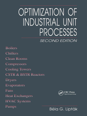 cover image of Optimization of Industrial Unit Processes